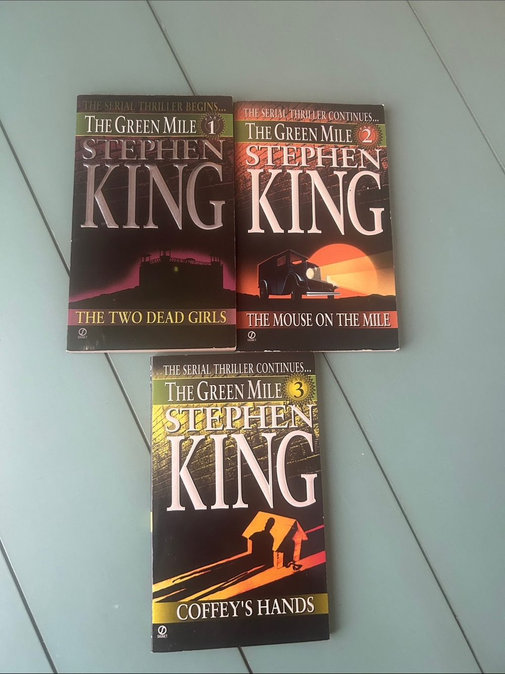Stephen King The Green Mile Books 1β3 | Vintage Paperback Set | 1996 - Picture 8 of 11